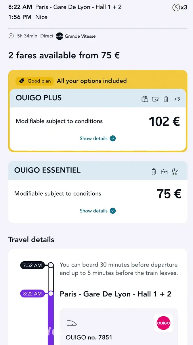 【法國火車交通攻略】法國國鐵 SNCF、高鐵 TGV 訂票與省錢法：從巴黎玩到南法