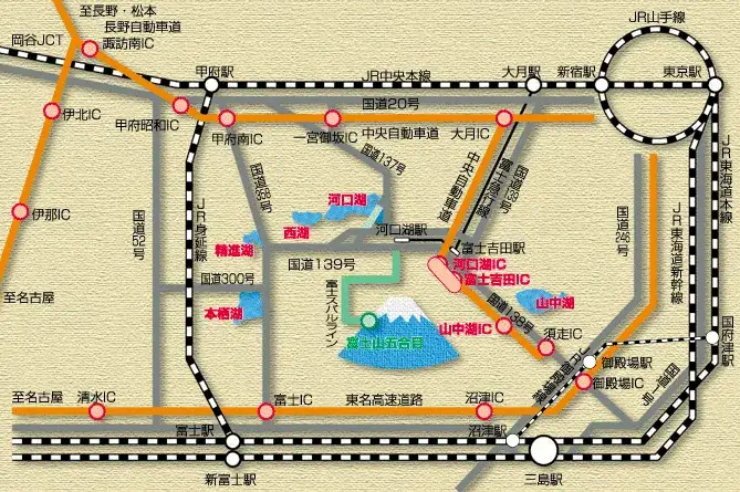 河口湖交通